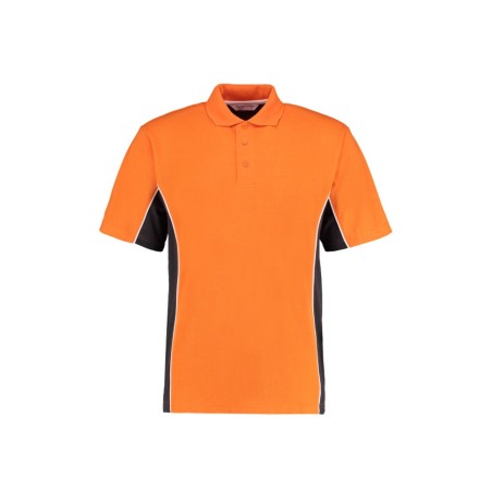 Kustom Kit Gamegear® Track Polo (KK475) orange/graphite/white