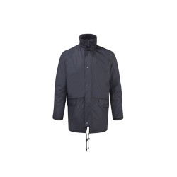 Fort Workwear 219 Fleece Lined Flex Waterproof Jacket - navy - size sm to 3xl - unisex - waterproof