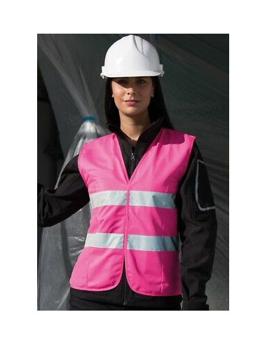 Result Womens Safety Vest R334F - Size XXS to 2XL