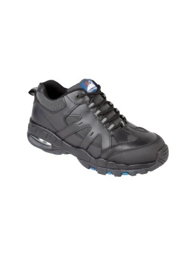 steel toe cap trainers with air bubbles