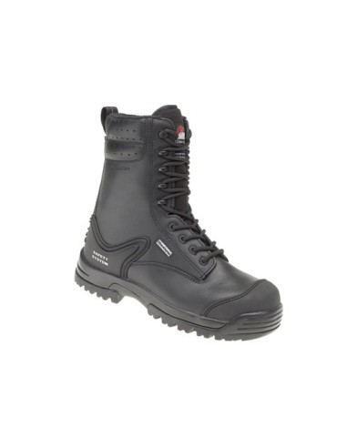 Himalayan 5204 S3 SRC Black Composite Toe Metal Free High Leg Zip Safety Boots 