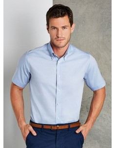 Kustom Kit KK187 Men's Tailored Fit Premium Short Sleeve Oxford Shirt lifestyle