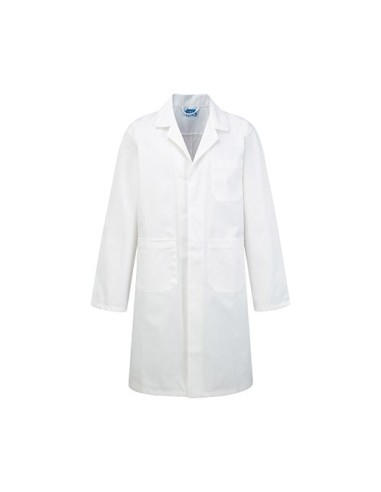 Fort Workwear 444 Warehouse Coat - white - size XS to 2XL - white lab coat