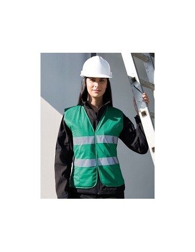 Result Women's Paramedic Green Safety Vest R334F - Size XXS to 2XL