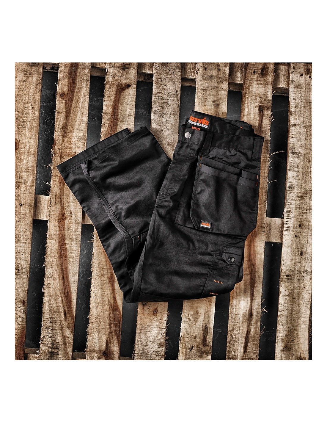 SCRUFFS WORKER PLUS Work Trousers Graphite Grey Navy Black Trade  Hardwearing 3727  PicClick UK