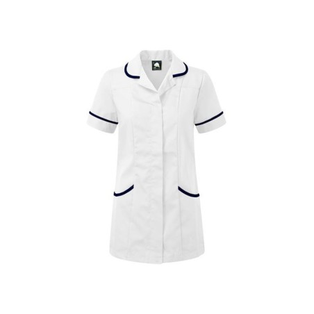 ORN Clothing Florence Tunic - White/ Navy