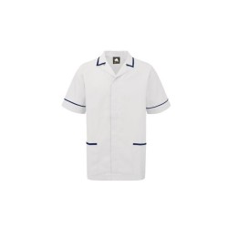 ORN Clothing Darwin Male Tunic - White/ Navy