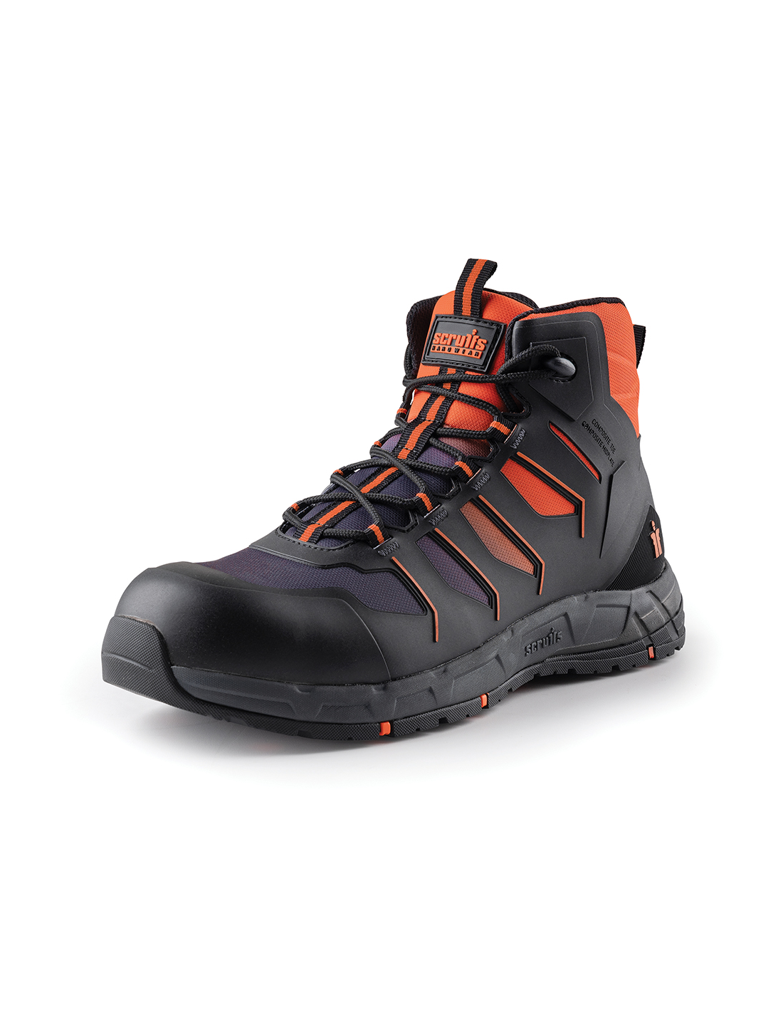 Orange on sale safety boots